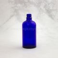 Butelka z niebieskiego szkła 10ml - 100ml  gwint 18mm