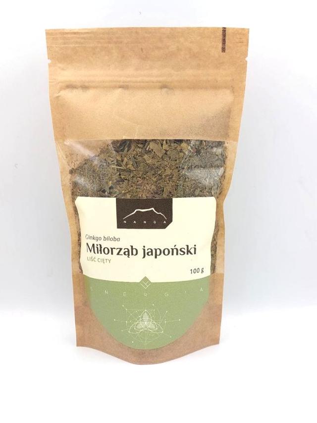 Ginkgo biloba liść