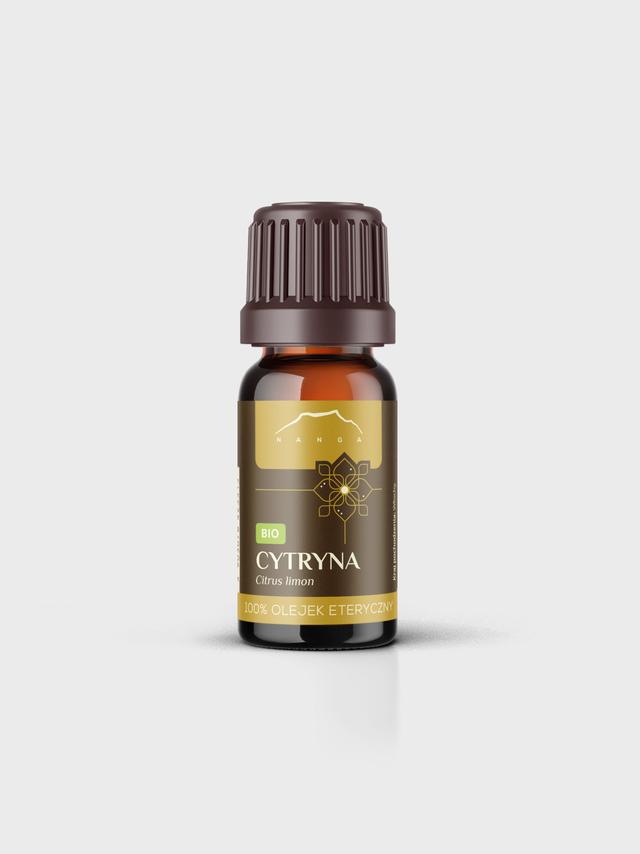 Olejek cytrynowy BIO 100% eteryczny Nanga