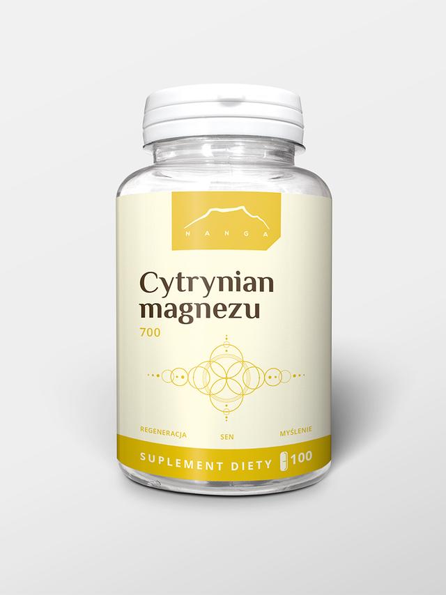 Cytrynian magnezu 100 kapsułek x 700mg