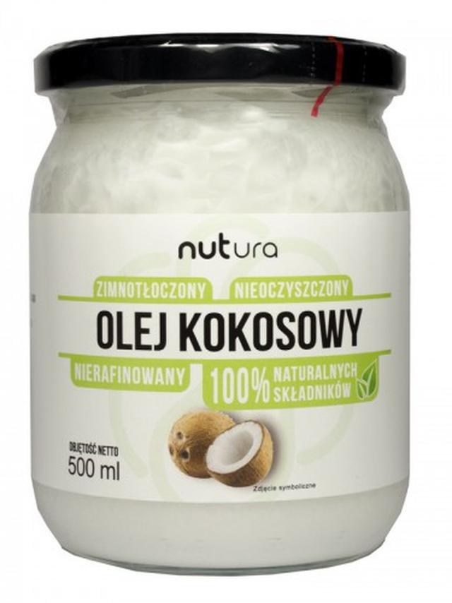 Olej kokosowy nierafinowany NUTURA 500ml