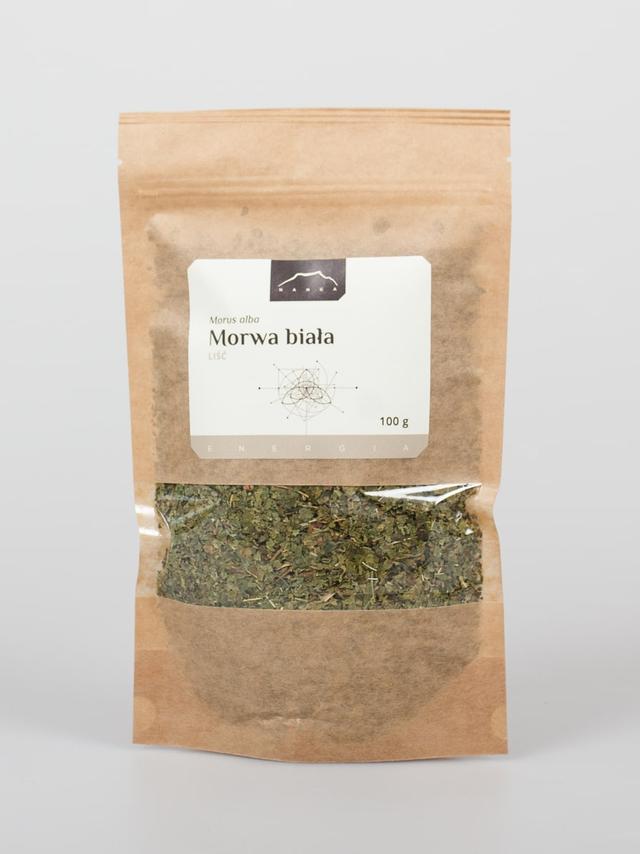Morwa biała liść