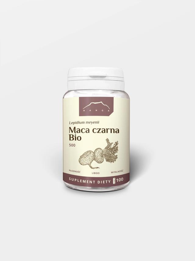 Maca czarna Bio 100 kapsułek x 500 mg