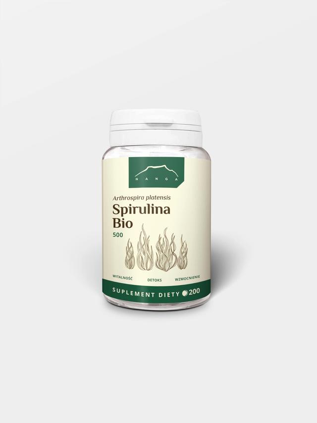 Spirulina Bio w tabletkach 500 mg