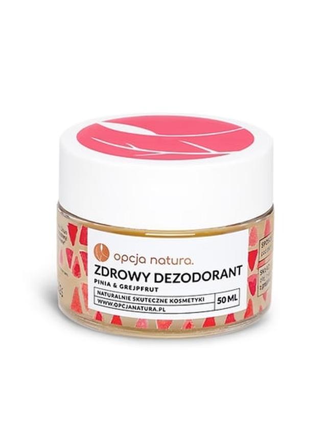 Zdrowy Dezodorant Pinia & Grejpfut Opcja Natura 50 ml