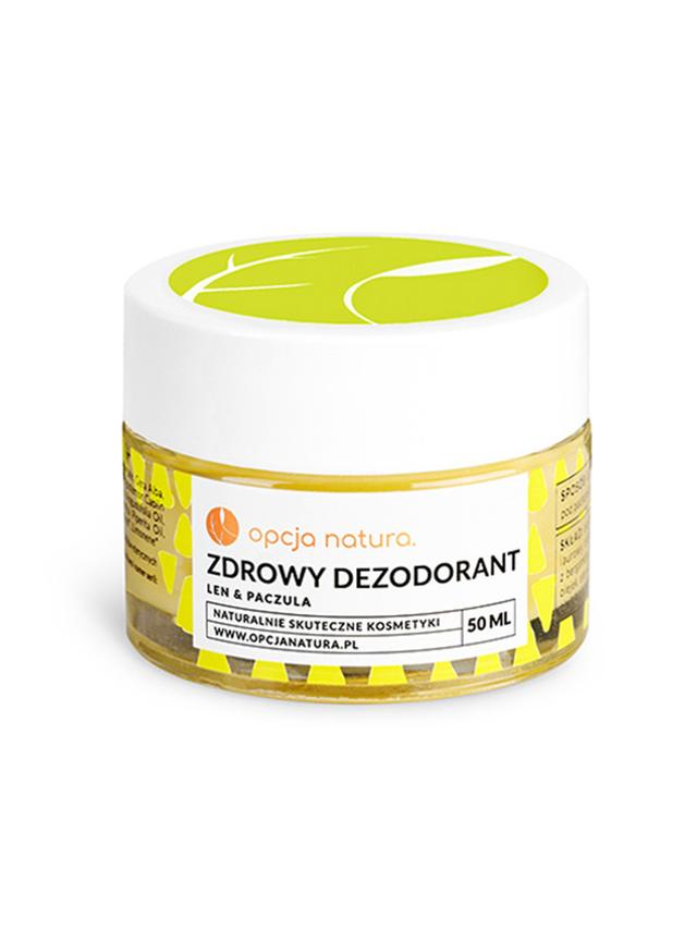 Zdrowy dezodorant len & paczula Opcja Natura 50ml