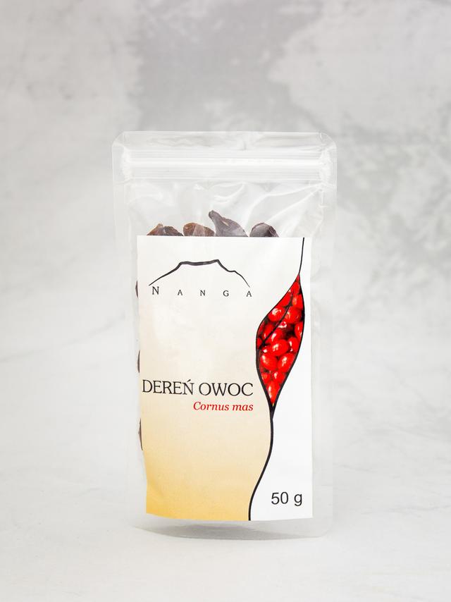 Dereń owoc