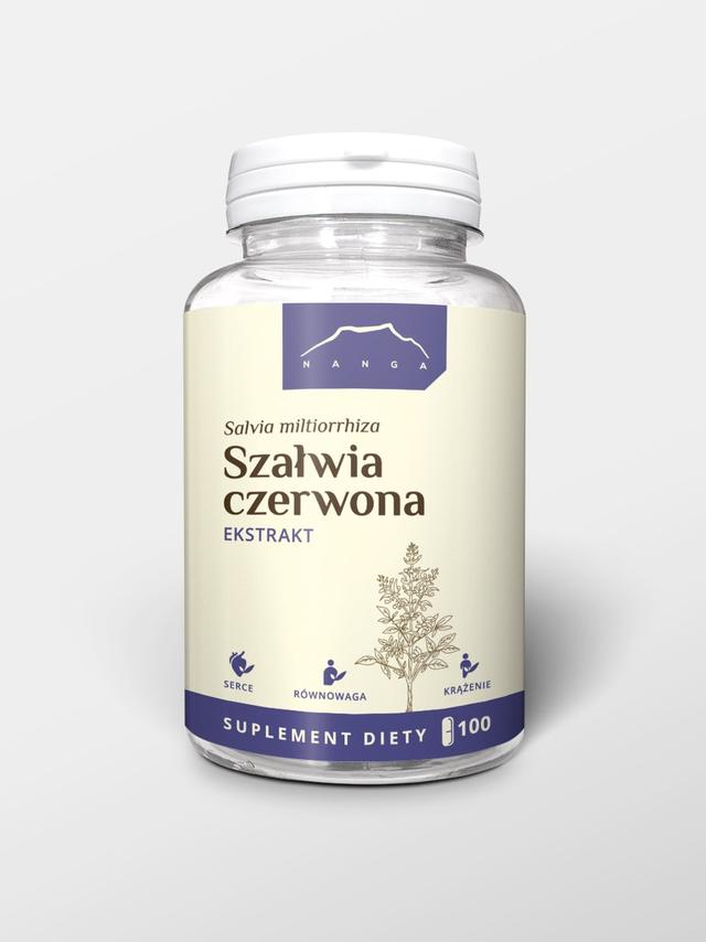 Szałwia czerwona ekstrakt w kapsułkach 700 mg - DanShen