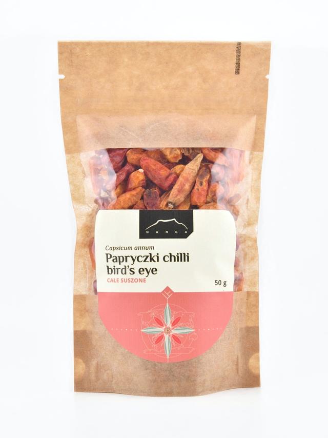 Papryczki chilli Bird's Eye suszone