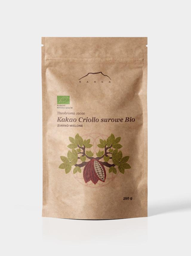 Kakao Criollo Bio surowe raw