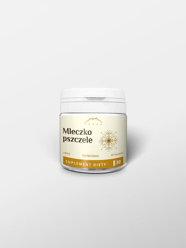 Mleczko pszczele liofilizowane kapsułki 200 mg