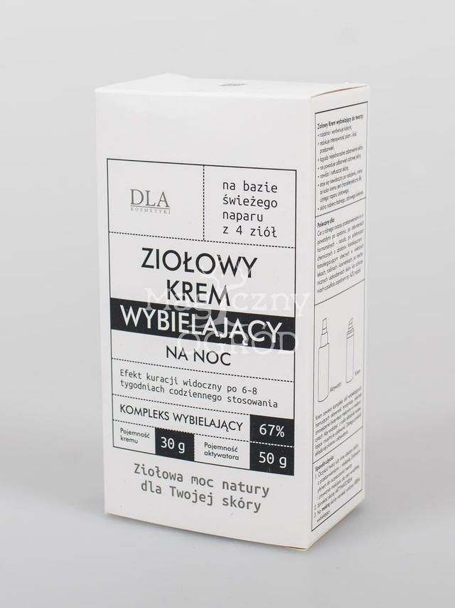 Ziołowy krem wybielający 30g