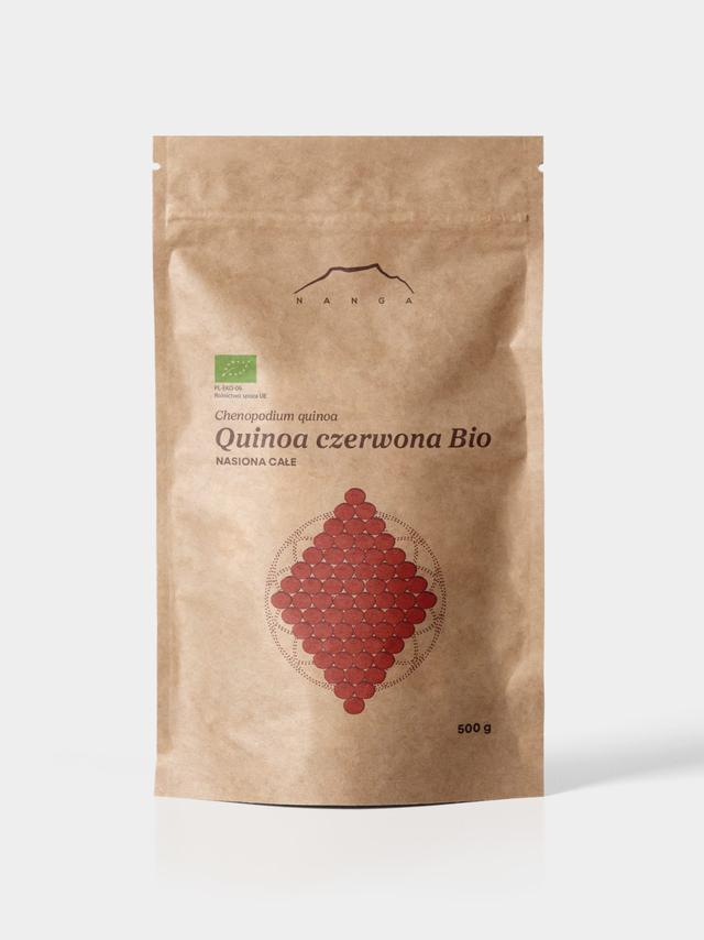 Quinoa czerwona Bio (komosa ryżowa) Nanga