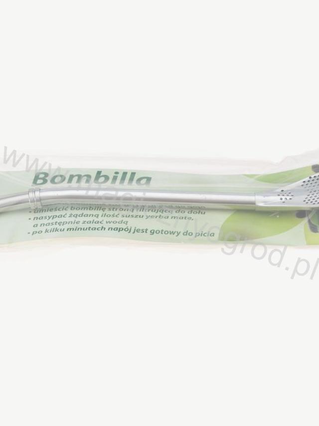 Bombilla nierdzewna Liza z pierścieniem chłodzącym 15,5 cm