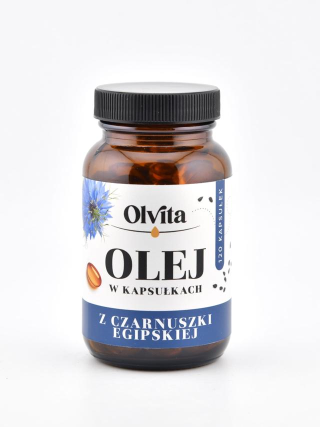 Olej z czarnuszki egipskiej w kapsułkach 500 mg Olvita