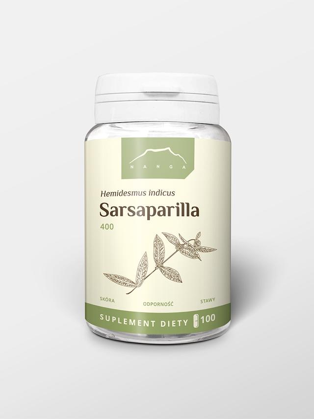 Sarsaparilla 100 kapsułek x 400 mg