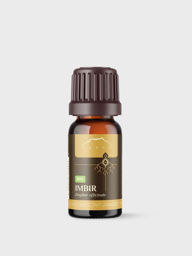 Olejek imbirowy BIO 100% eteryczny Nanga spożywczy