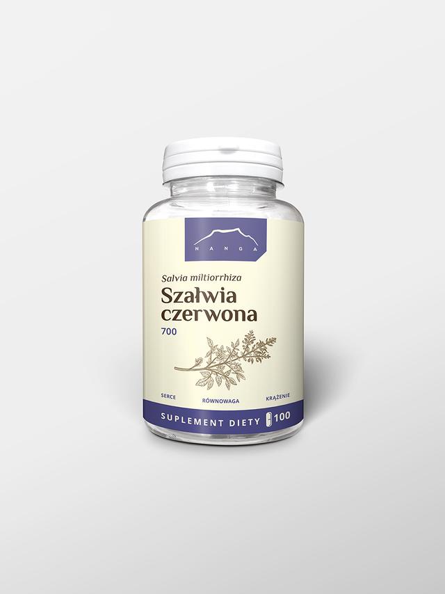 Szałwia czerwona ekstrakt w kapsułkach 700 mg - DanShen