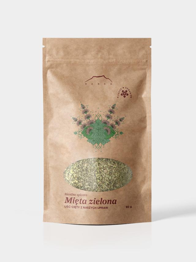 Mięta zielona spearmint liść