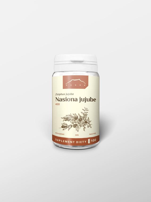 Jujube ekstrakt 100 kapsułek x 400 mg