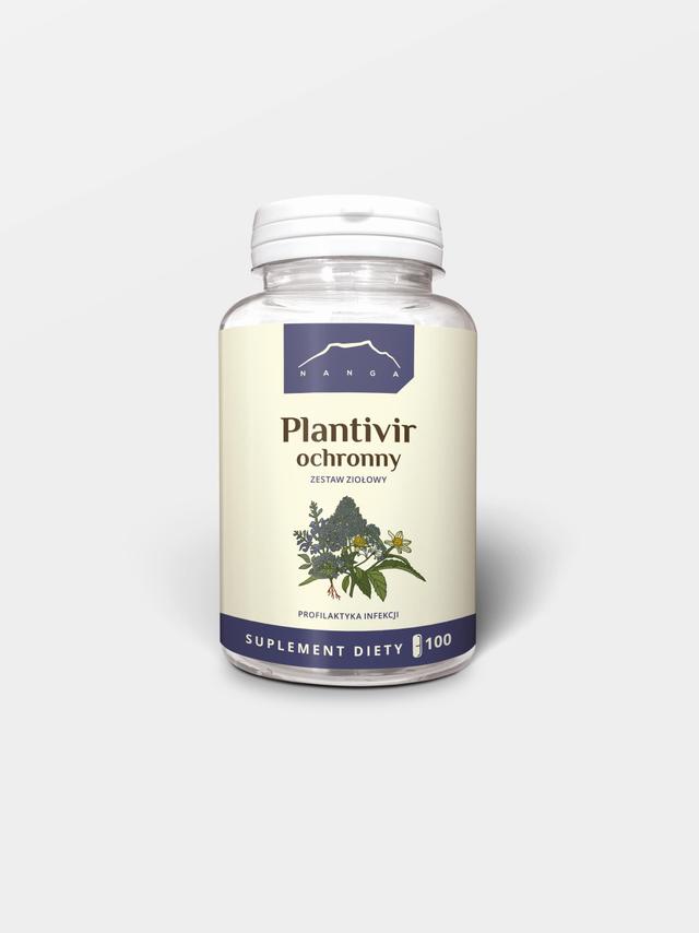 PLANTIVIR - ziołowy zestaw ochronny Buhnera 100 KAPSUŁEK
