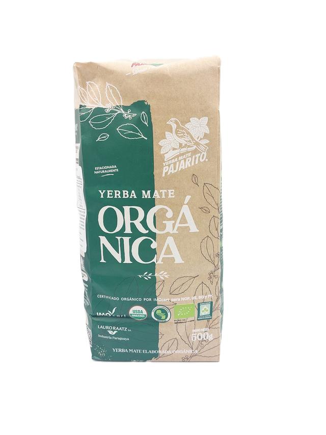 Yerba Mate Pajarito Organica 500g