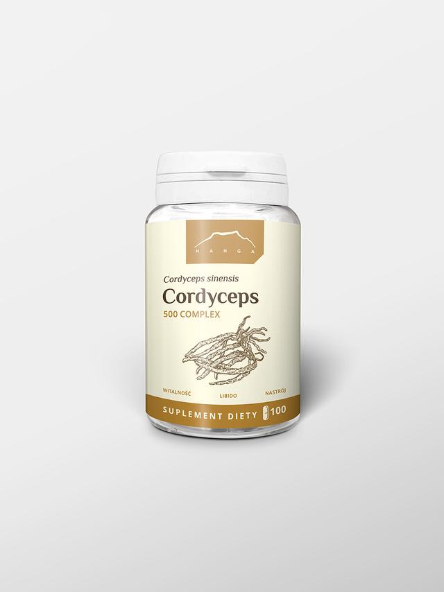 Cordyceps 100 kapsułek x 500 mg - maczużnik