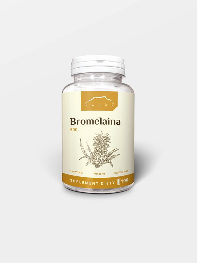 Bromelaina 100 kapsułek x 500 mg