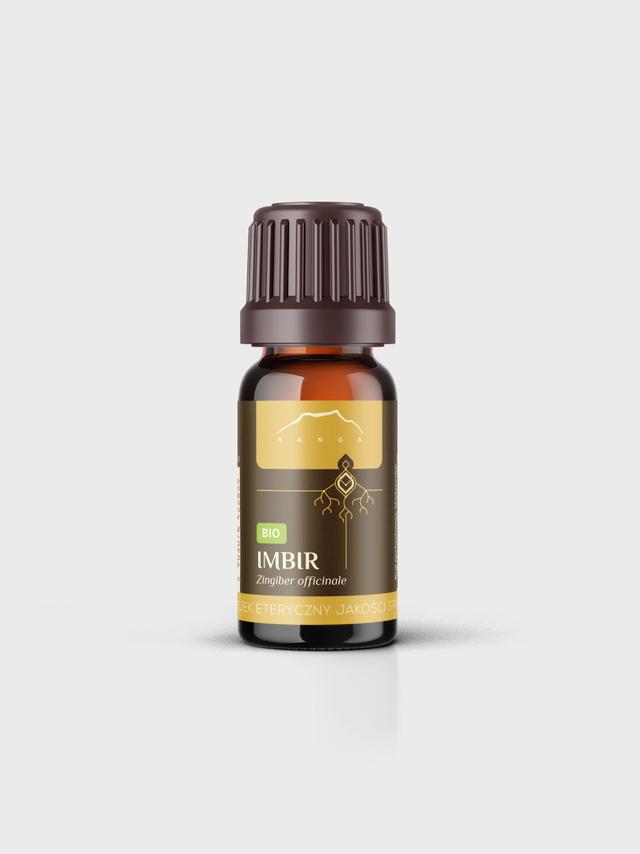Olejek imbirowy BIO 100% eteryczny Nanga spożywczy