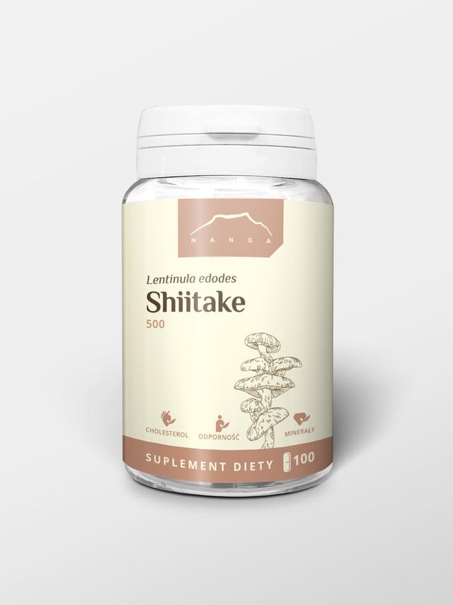 Shiitake ekstrakt 100 kapsułek x 500 mg