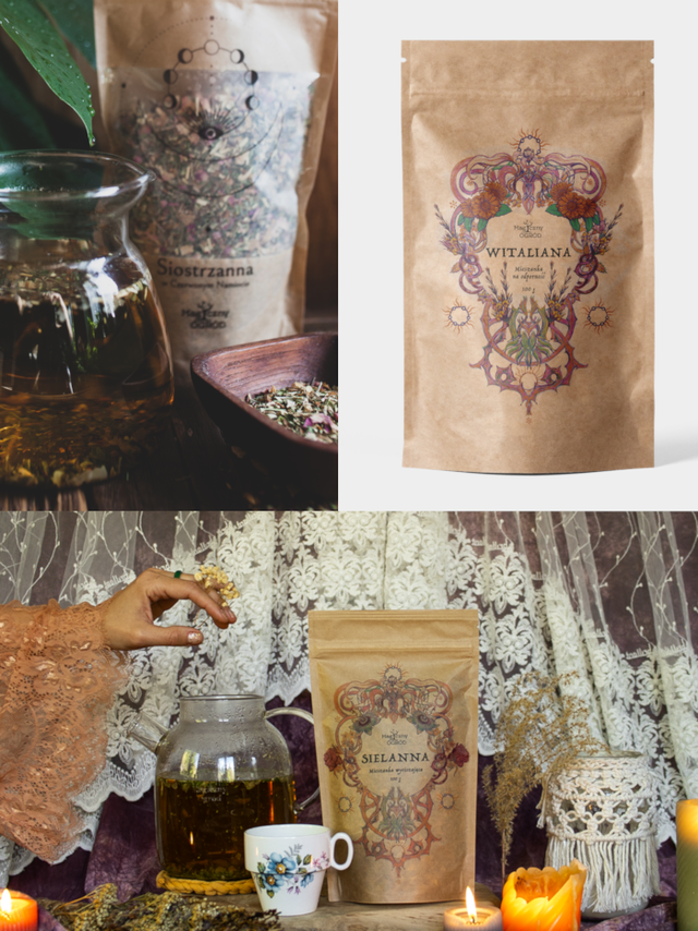 Zestaw magiczne herbatki