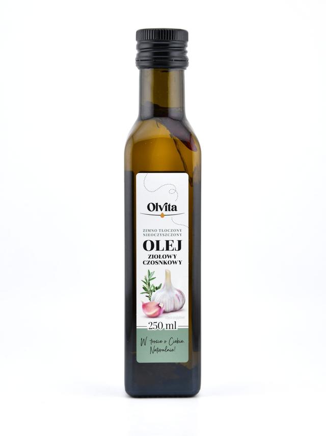 Olej ziołowy czosnkowy Olvita