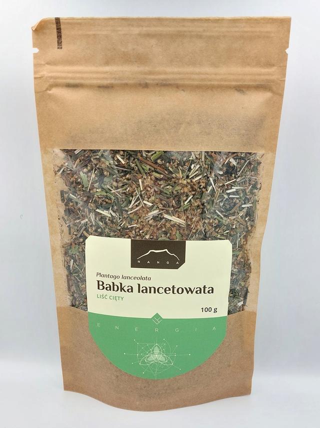 Babka lancetowata liść