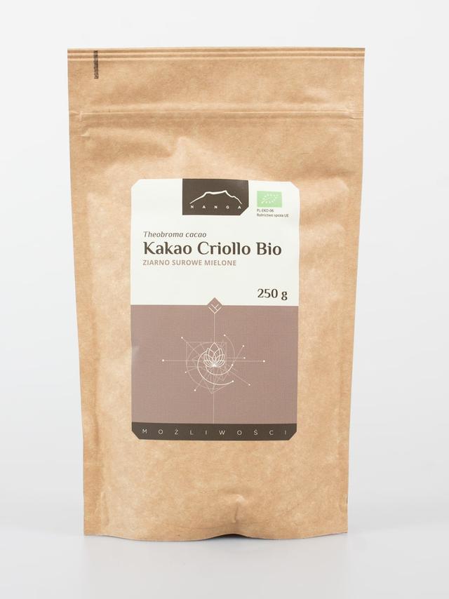 Kakao Criollo Bio surowe raw