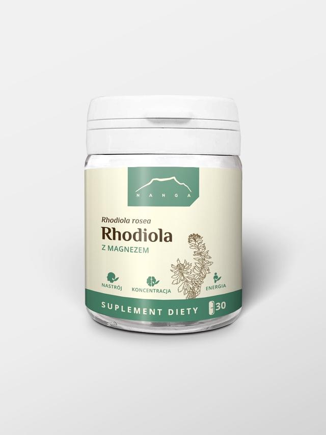 Rhodiola z magnezem kapsułki 700 mg