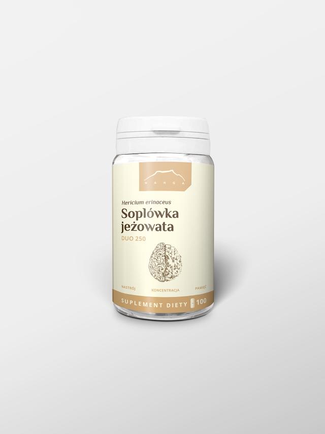 Soplówka jeżowata DUO 400 mg x 100 kapsułek