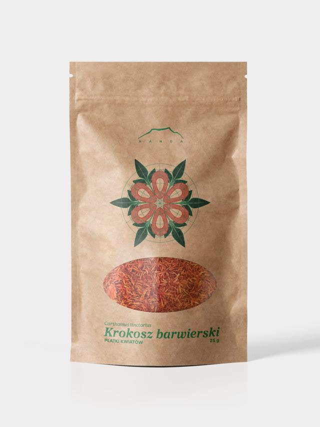 Krokosz barwierski kwiat