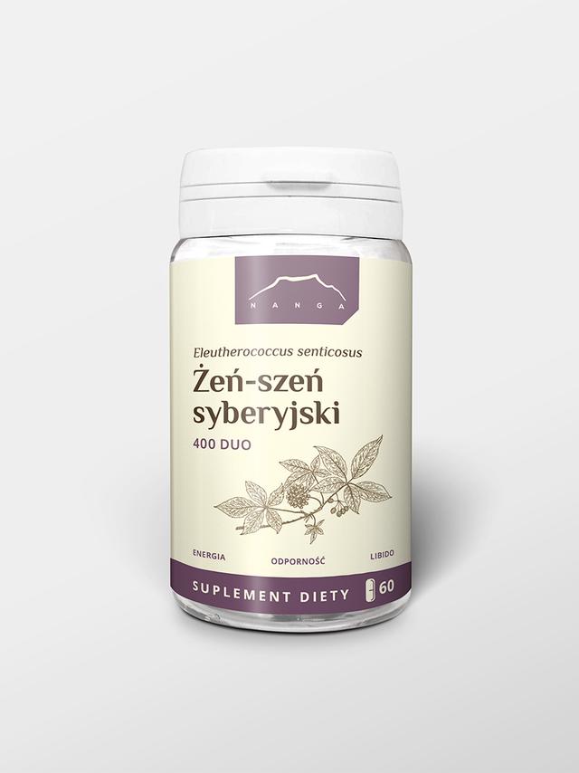 Żeń-szeń syberyjski kapsułki x 400 mg