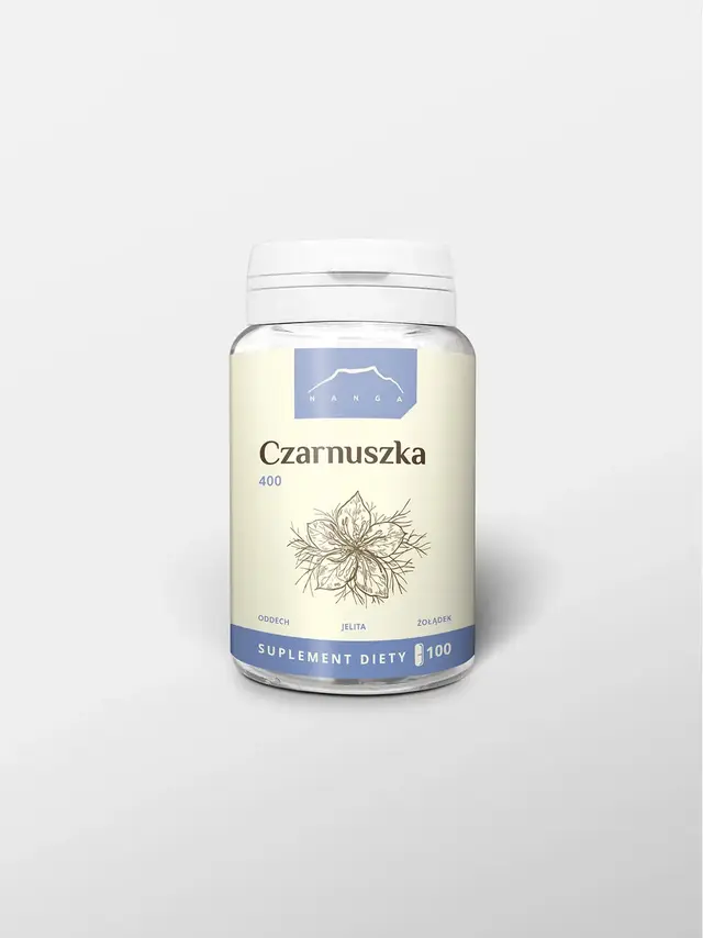 Czarnuszka ekstrakt 100 kapsułek x 400 mg