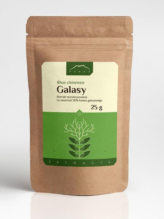 Galasy ekstrakt 80% kwasu galusowego
