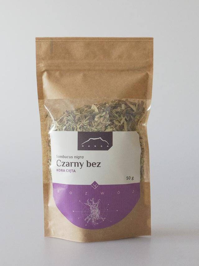 Czarny bez kora