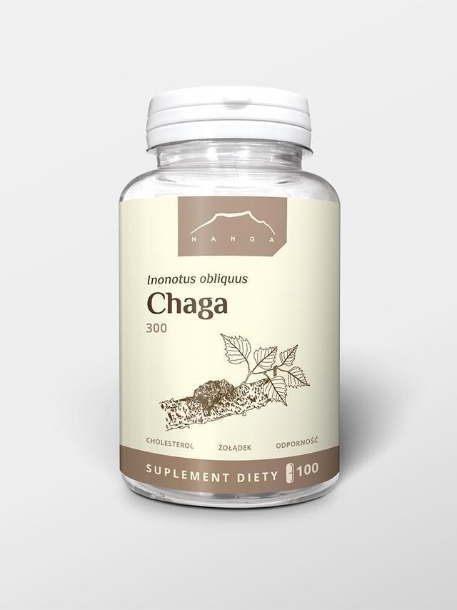 Chaga ekstrakt 100 kapsułek x 300mg