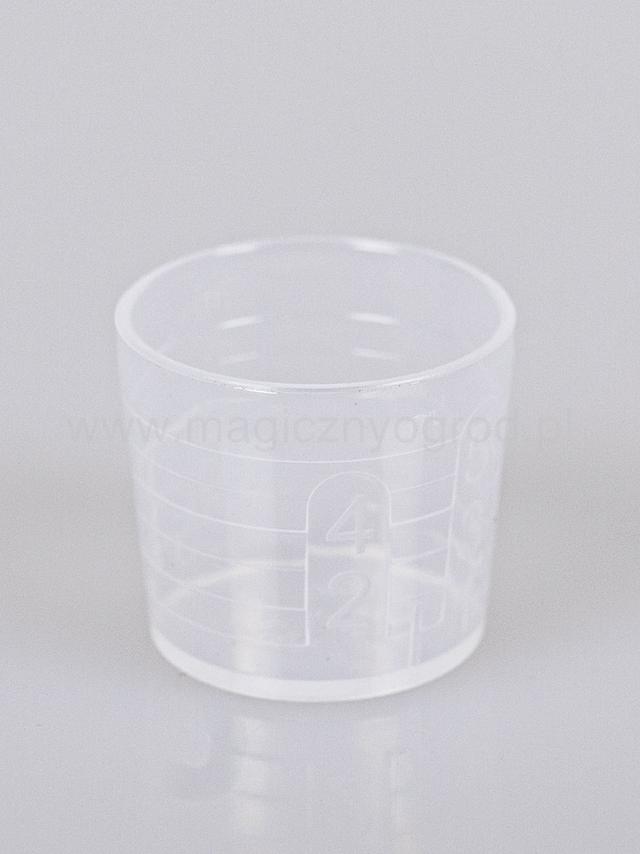Kieliszek 5ml ze skalą 1-2-3-4-5ml i 1,25-2,5ml