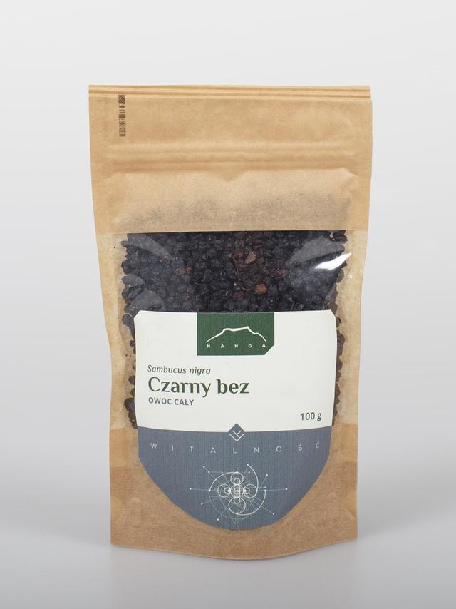 Czarny bez owoc