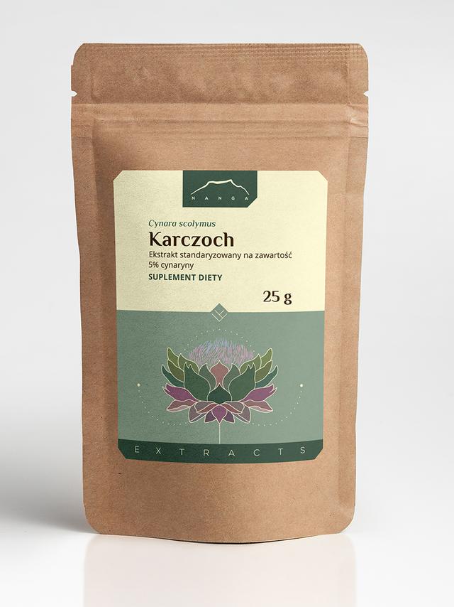 Karczoch ekstrakt 5% cynaryny