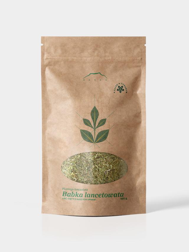 Babka lancetowata liść