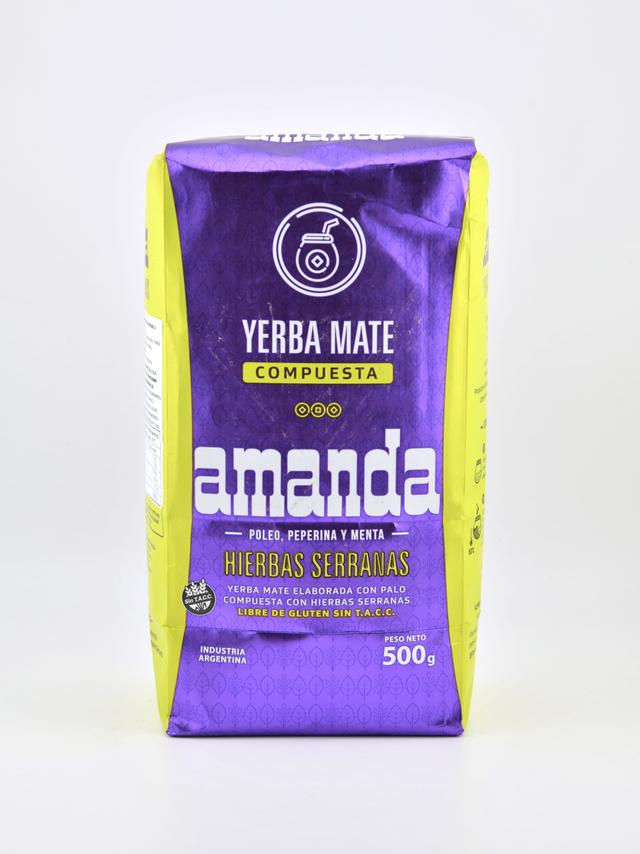 Yerba Mate Amanda Hierbas Serranas