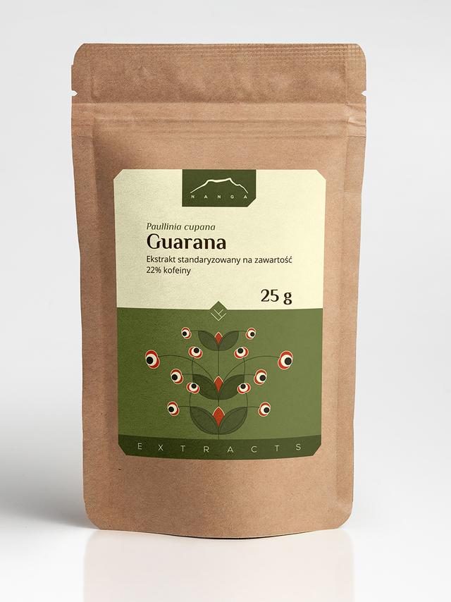 Guarana ekstrakt 22% kofeiny