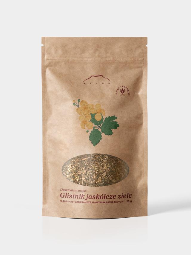 Glistnik jaskółcze ziele kłącze