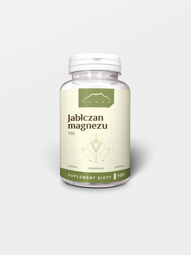 Jabłczan magnezu 100 kapsułek x 700mg